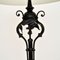 Antique Art Nouveau Iron Floor Lamp, 1900s 4