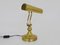 Vintage Messing Banker Lampe, 1970er 4