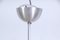 Mid-Century Glass Ceiling Lamp, 1950s 3