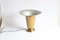 Art Deco Brass Chalice Table Lamp, 1930s 1