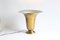 Art Deco Brass Chalice Table Lamp, 1930s, Image 8