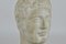 Carved Head, 1800s, Marble, Image 2