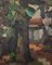 Lison Favarger, Paysage, Olio su cartone, anni '20, con cornice, Immagine 4
