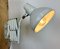 German Industrial Grey Scissor Wall Lamp from Sis, 1960s, Image 18