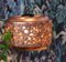 Copper Pendant Ceiling Lamp by Aimo Tukiainen Oy Moonlight Ltd, Finland 3