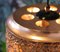 Copper Pendant Ceiling Lamp by Aimo Tukiainen Oy Moonlight Ltd, Finland 4