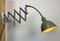 Industrial Grey Scissor Wall Lamp from Elektroinstala, 1960s 18