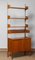 Teak Shelf System / Bookcase in Teak with Steel Bars by Harald Lundqvist, 1950s 9