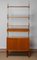 Teak Shelf System / Bookcase in Teak with Steel Bars by Harald Lundqvist, 1950s 5