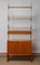 Teak Shelf System / Bookcase in Teak with Steel Bars by Harald Lundqvist, 1950s, Image 5