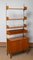 Teak Shelf System / Bookcase in Teak with Steel Bars by Harald Lundqvist, 1950s 7