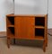 Teak Shelf System / Bookcase in Teak with Steel Bars by Harald Lundqvist, 1950s, Image 4