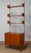 Teak Shelf System / Bookcase in Teak with Steel Bars by Harald Lundqvist, 1950s, Image 1