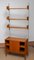 Teak Shelf System / Bookcase in Teak with Steel Bars by Harald Lundqvist, 1950s 3