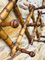Attaccapanni vintage pieghevole in bambù, anni '30, Immagine 13