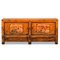 Orange Lacquer Sideboard with Flowers, 1920s 2