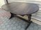 Oval Extendable Dining Table, 1970s 5
