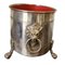 Vintage English Wine Cooler in Silver, Image 9