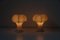 Lampes de Bureau Cocoon Abat Jour attribuées aux Frères Castiglioni pour Flos, 1960s, Set de 2 5