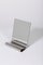 Brushed Aluminum Table Mirror by Maria Pergay, 1970s 1