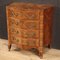 Small Dresser with 4 Drawers in Walnut, 1970s 9