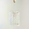 Mid-Century Scandinavian Brass & Glass Ceiling Light attributed to Carl Fagerlund for Lyfa & Orrefors, 1960s 4