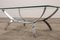 Space Age Chrome Coffee Table with Thick Glass Top, 1970s, Image 5