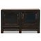 Blue Lacquer Two Door Sideboard, 1920s 1