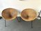 Roberto Mango zugeschriebene italienische Rattan Bucket Chairs, 1950er, 2er Set, 2er Set 5