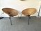Roberto Mango zugeschriebene italienische Rattan Bucket Chairs, 1950er, 2er Set, 2er Set 1