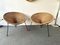 Roberto Mango zugeschriebene italienische Rattan Bucket Chairs, 1950er, 2er Set, 2er Set 3