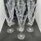 Champagnerflöten in Sèvres Niagara Modell, 1950er, 10er Set 4