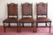 Vintage Bamboo-Effect Dining Chairs in Leather by Theodore Alexander, Set of 8 8
