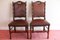 Vintage Bamboo-Effect Dining Chairs in Leather by Theodore Alexander, Set of 8 4