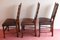 Vintage Bamboo-Effect Dining Chairs in Leather by Theodore Alexander, Set of 8 6
