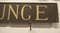 Large Antique Wooden Painted Lounge Sign, 1890s 3
