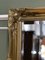 Vintage Golden Gilt Overmantel Wall Hanging Mirror, 1970s 5