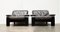 Postmodern German Brutalist Lounge Armchairs and Sofa by Rolf Benz for Musterring, 1990s, Set of 3, Image 8