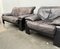 Postmodern German Brutalist Lounge Armchairs and Sofa by Rolf Benz for Musterring, 1990s, Set of 3 2