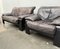 Postmodern German Brutalist Lounge Armchairs and Sofa by Rolf Benz for Musterring, 1990s, Set of 3, Image 2