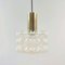 Mid-Century Modern Bubble Glass Ceiling Lamp by Helena Tynell for Limburg, Germany, 1960s 1