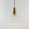 Mid-Century Modern Bubble Glass Ceiling Lamp by Helena Tynell for Limburg, Germany, 1960s 3