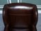 Vintage Chocolate Brown Leather Wingback Chairs, 1970s, Set of 2 20