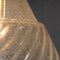 Lampada a sospensione in vetro di Murano del XX secolo di Avmazzega, Italia, anni '70, Immagine 7