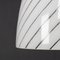 20th Century Italian Murano Glass Swirl Bowl Pendant Light by Avmazzega, 1970s 6