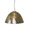 20th Century Italian Murano Glass Bowl Shaped Pendant Light by Avmazzega, 1970s 1