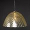 20th Century Italian Murano Glass Bowl Shaped Pendant Light by Avmazzega, 1970s 4