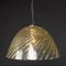 20th Century Italian Murano Glass Bowl Shaped Pendant Light by Avmazzega, 1970s, Image 4