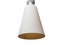 Large Glossy White Ceramic Hanging Lamp Josephine by Jamie Hayon for Metalarte, 2010s 5