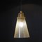 20th Century Italian Murano Glass Cone Shaped Pendant Light, 1970s 4